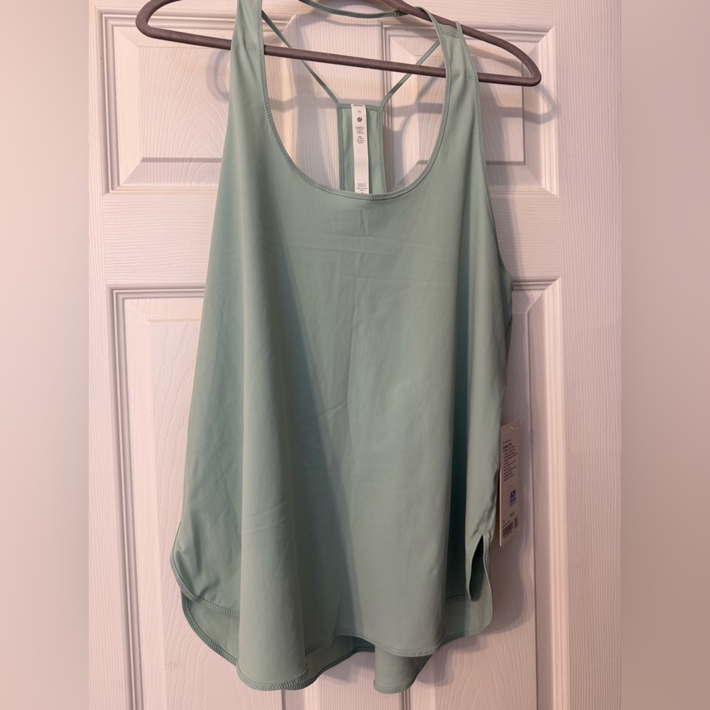 Lululemon Mint Green Racerback Tank Top